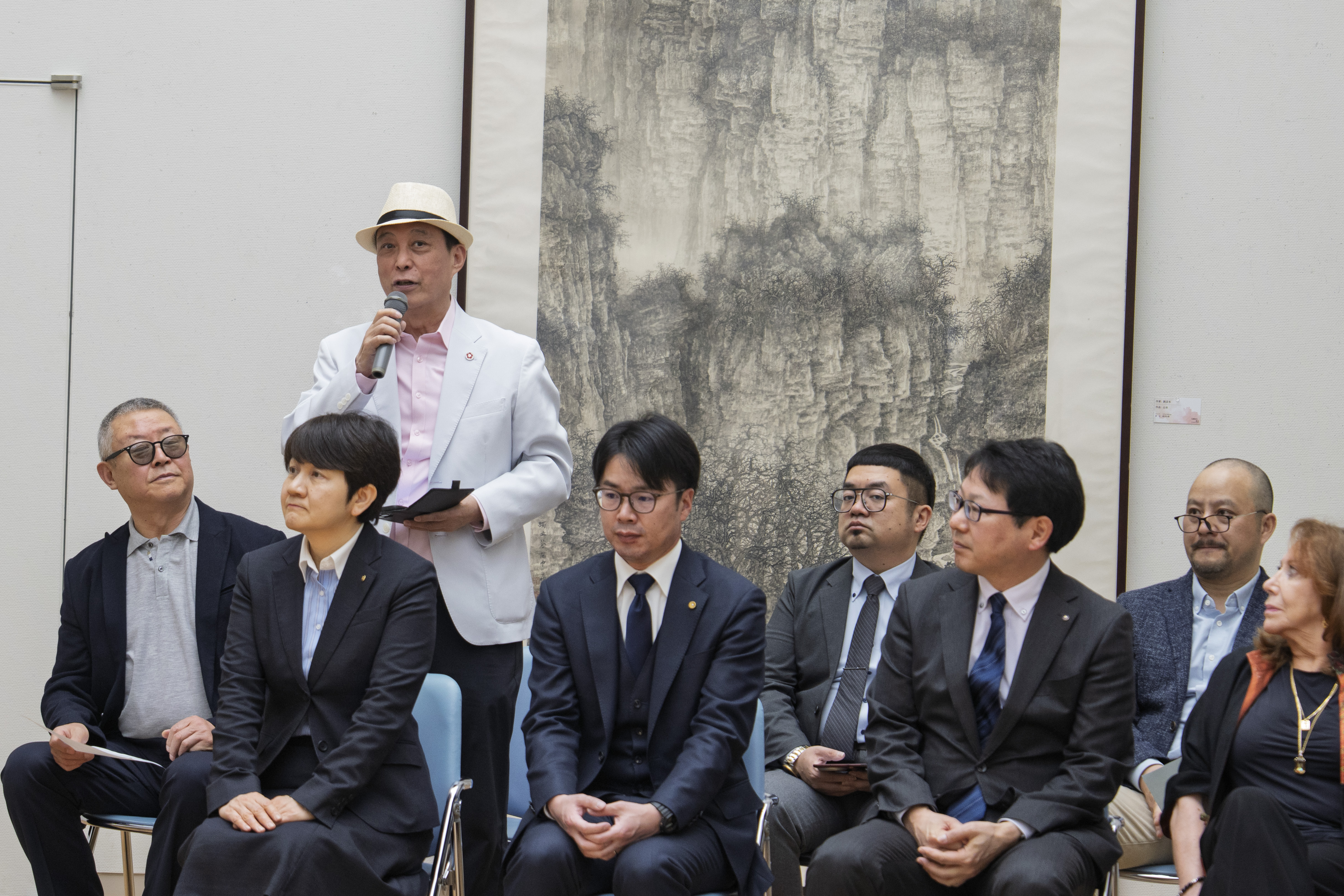 日中文化国际交流协会会长黄冬先生致辞